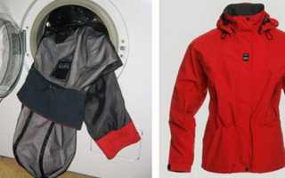 Как постирать мембранную куртку в стиральной машине правильно?
