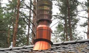 Искрогаситель на дымоход: виды, как сделать и установить на трубу бани своими руками для безопасного использования