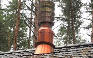 Искрогаситель на дымоход: виды, как сделать и установить на трубу бани своими руками для безопасного использования