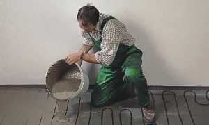 Как сделать стяжку под теплый пол своими руками: советы и рекомендации