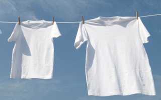 Как стирать белую майку в стиральной машине, способы вывода пятен и советы