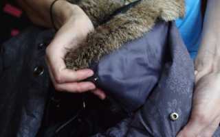 Выводим засаленные пятна с обычного и мехового воротника курточки в домашних условиях