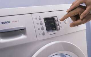 Как сбросить код ошибки f21 на стиральной машинке Bosch: полезные советы
