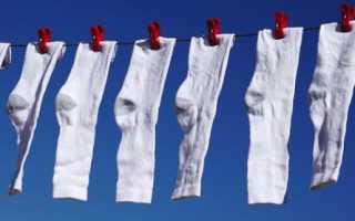 Как постирать носки в стиральной машинке правильно и эффективно