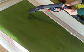 Как самостоятельно стирать рольшторы из ткани в домашних условиях