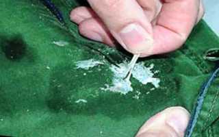 Как удалить жевательную резинку с одежды быстро и эффективно