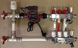 Смесительный узел для теплого пола: сборка, настройка, регулировка и советы по эксплуатации