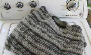 Стирка свитера в машинке: правильный режим и температура не дадут ему сесть или растянуться, советы по уходу