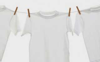 Как постирать рубашку и вывести желтизну эффективно и просто