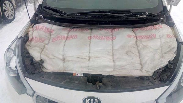 Как утеплить капот автомобиля своими руками на зиму: все способы