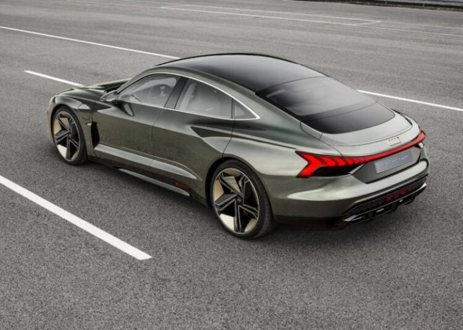 Кузов Электрический кроссовер Audi e-tron GT