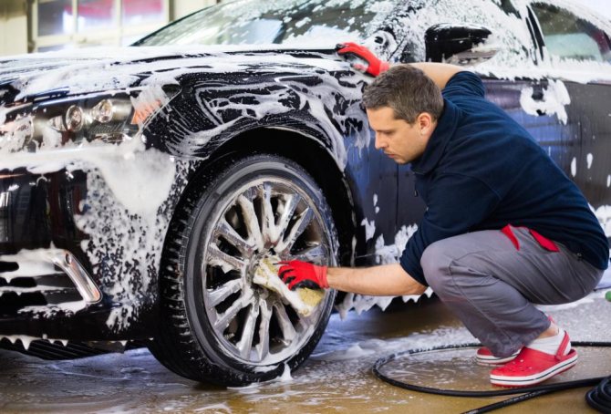 Ручная мойка авто