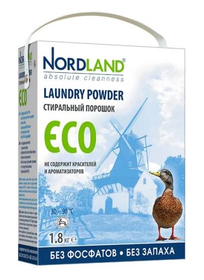 Отбеливающий порошок Nordland Laundry powder ECO