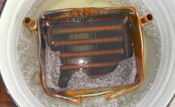 Очистка теплообменника от накипи