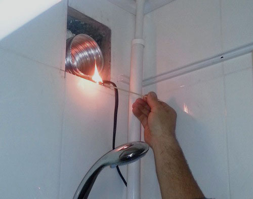 Проверка силы тяги