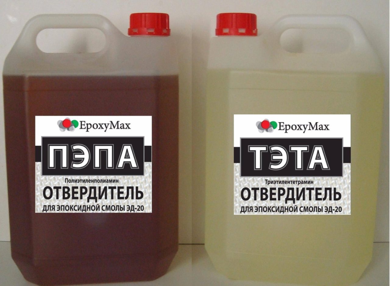 Виды отвердителя