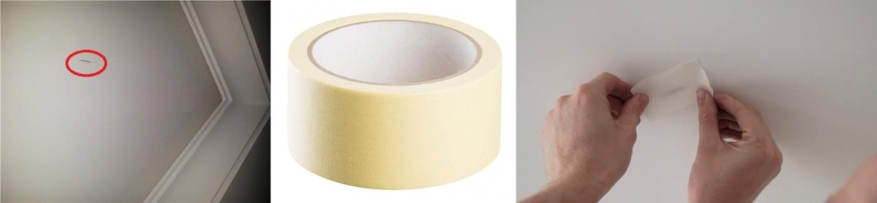 Первые действия при обнаружении пореза