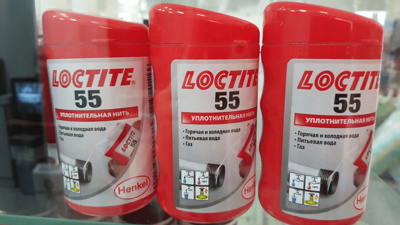 Уплотнитель «Loctite 55»