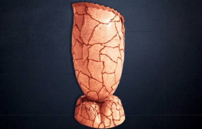 Ваза из «заплаток»