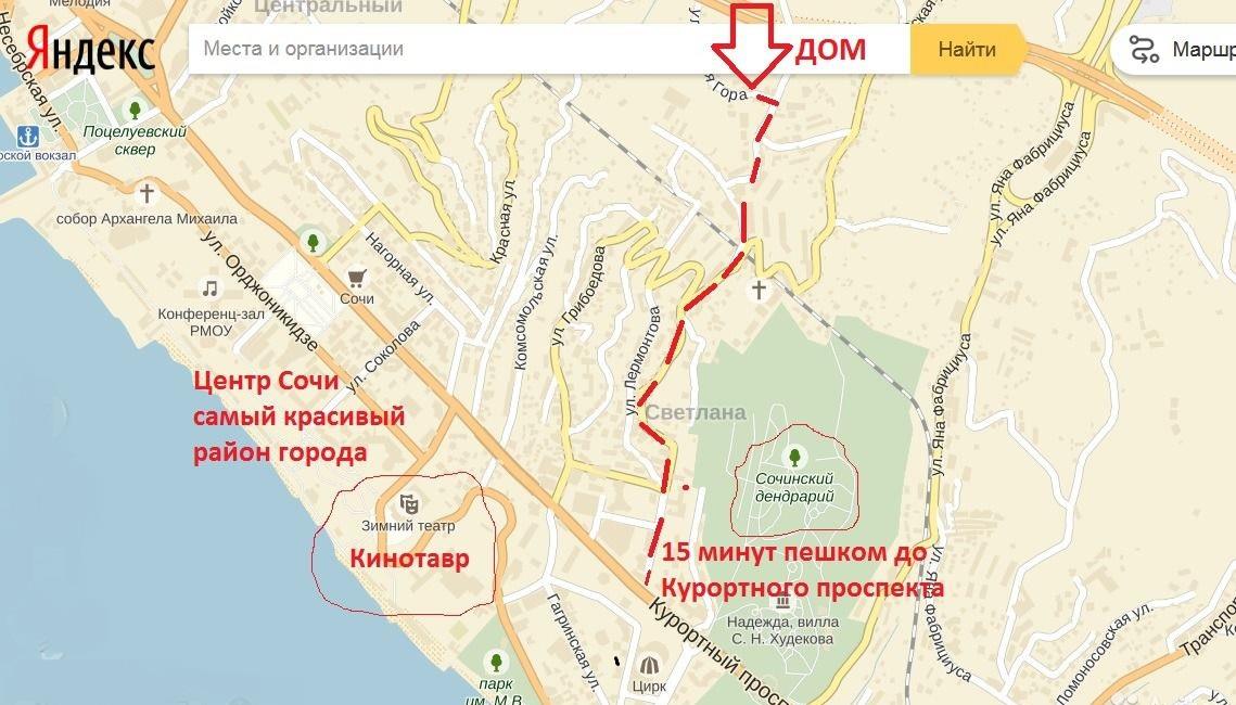 лучшие районы сочи для проживания