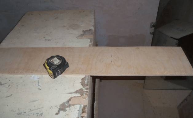 Подготовка полки