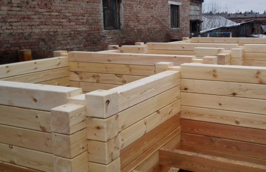 Сруб из бруса