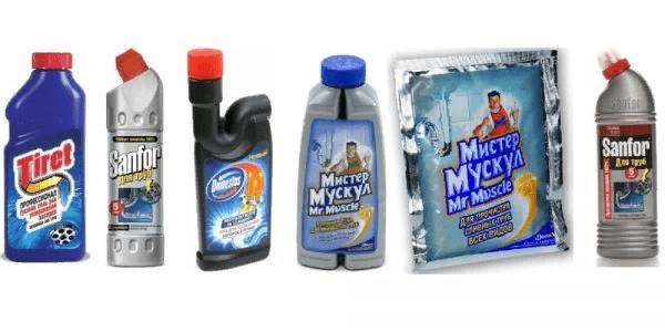 С тяжелыми загрязнениями справится только жидкость для прочистки труб