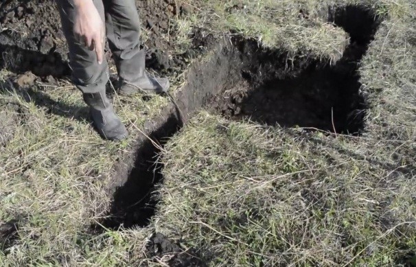 Шаг 1 – подготовительные земляные работы