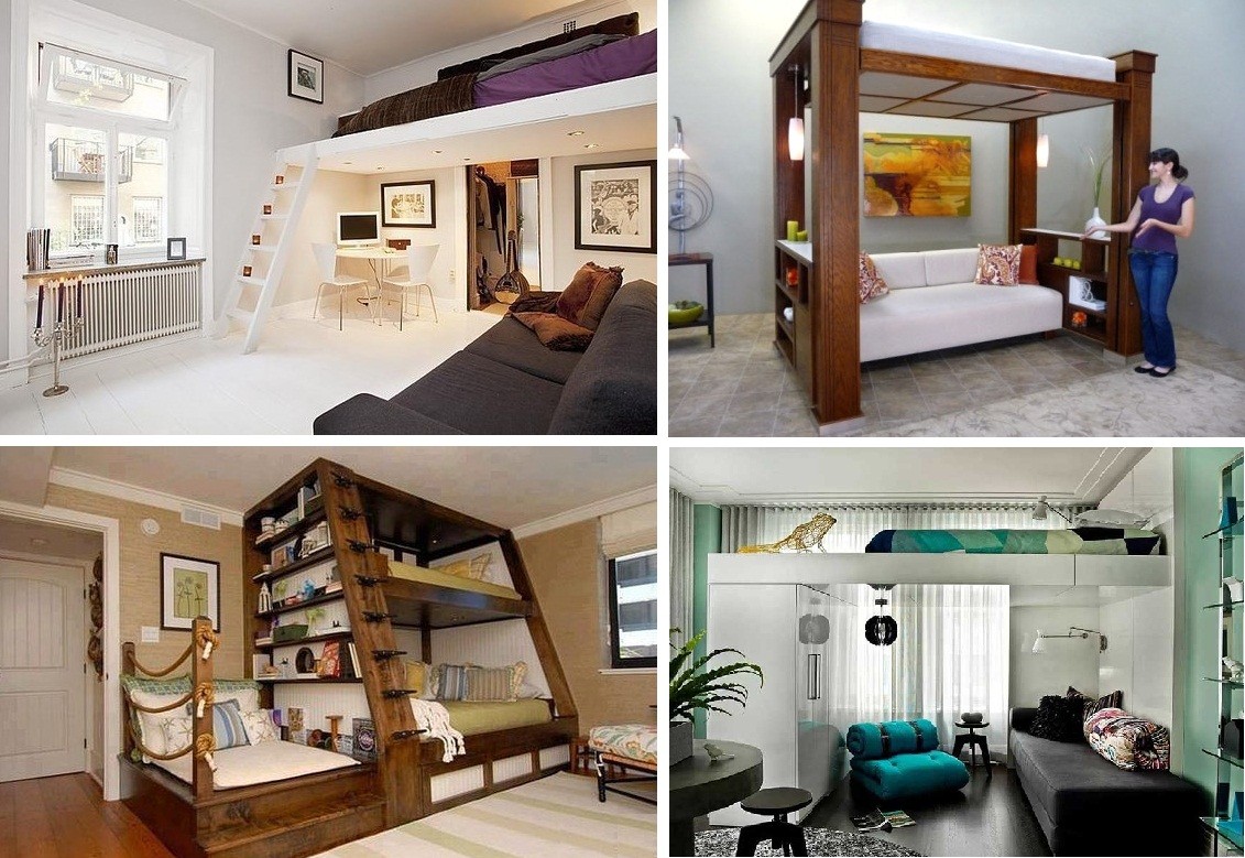 Варианты вертикального зонирования