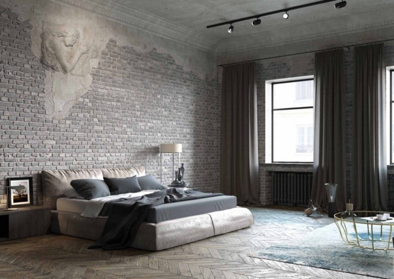 Интерьер в стиле лофт хоть и кажется простым, требует грамотного сочетания предметов обстановки