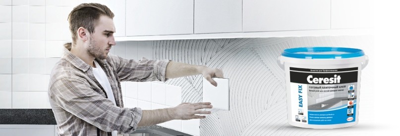 Готовый плиточный клей