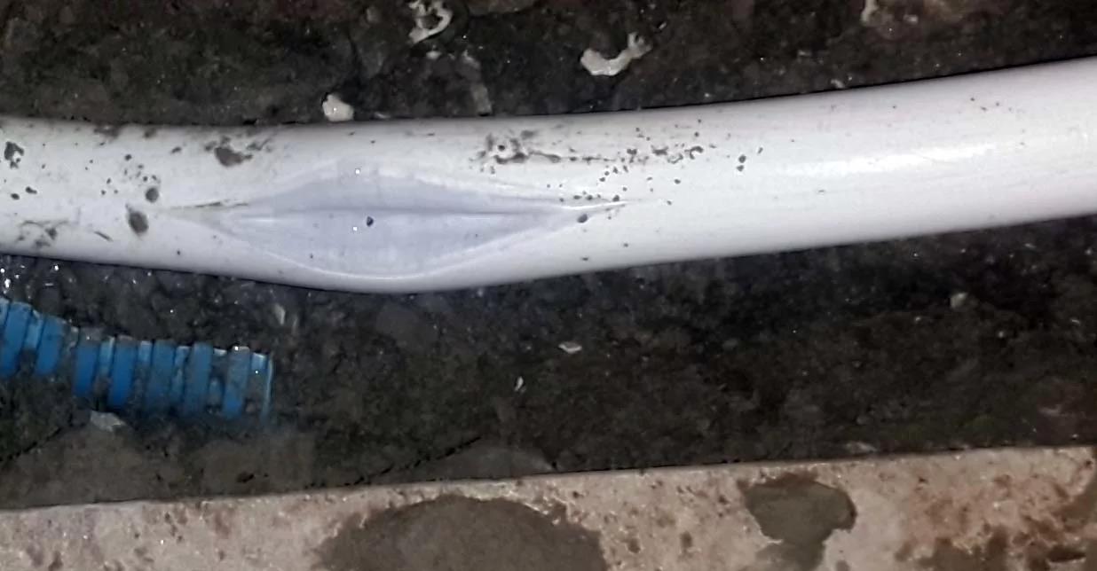 Из-за гидроудара часто случается разрыв