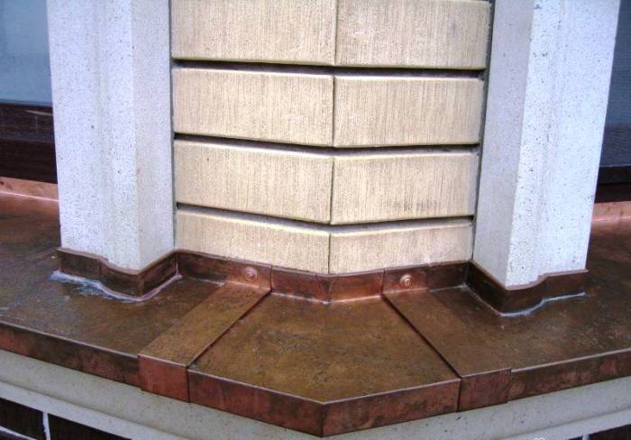 Металлические отливы