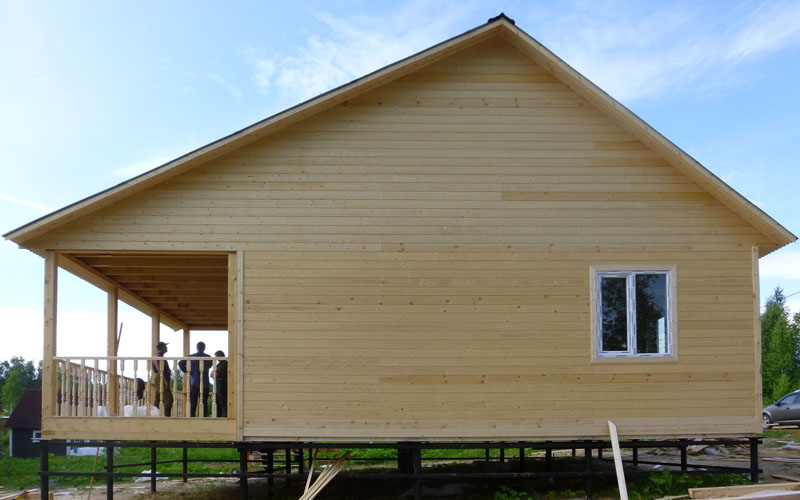 Одноэтажный дом 8х10