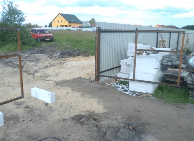 Открытая створка