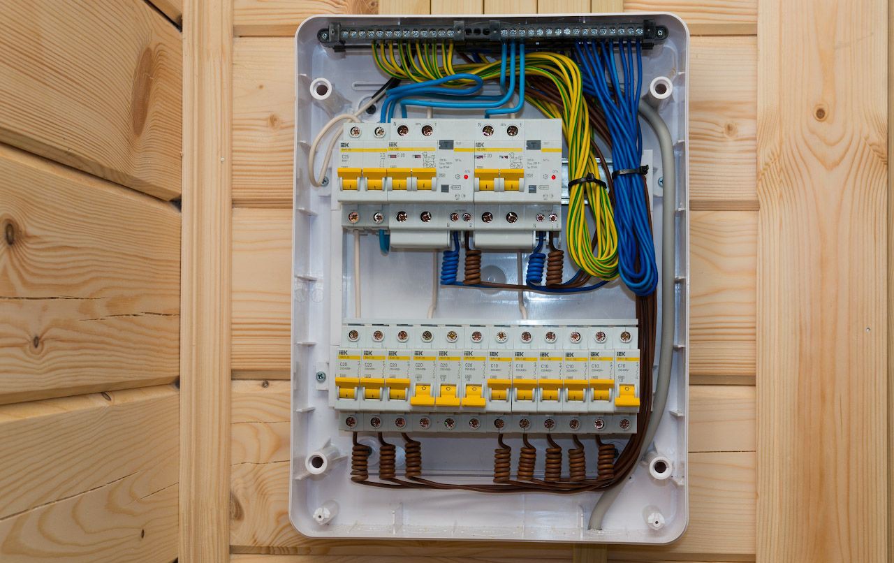 Открытый электрощиток