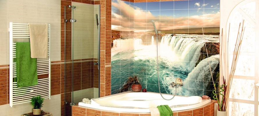 Панно из керамической плитки