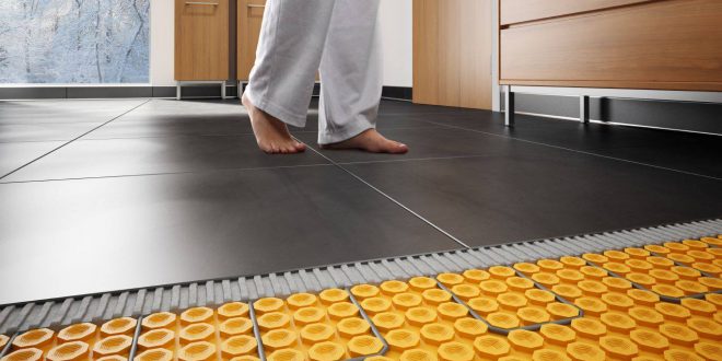 Плиточный клей не должен изолировать систему подогрева, понижать ее эффективность