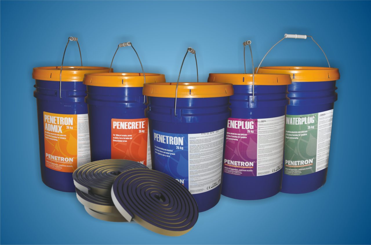 Проникающая гидроизоляция ПЕНЕТРОН