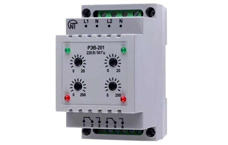 Реле времени с двумя каналами