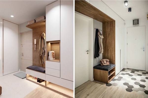 белая прихожая