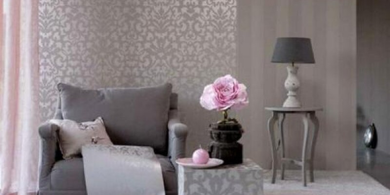 обои металлик