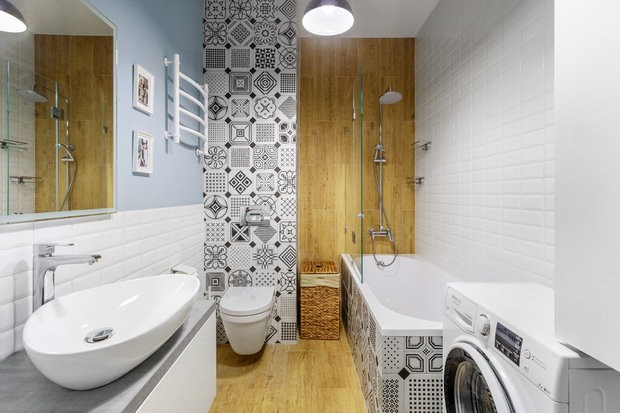 дизайн ванной в скандинавском стиле