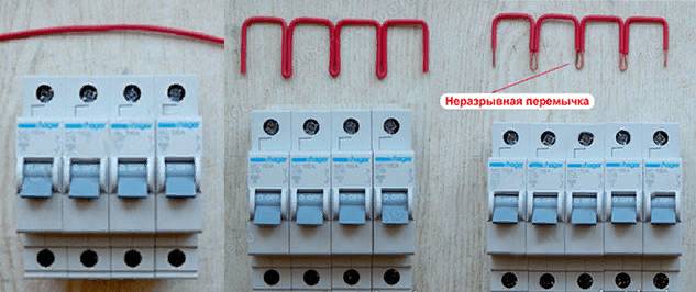 Способ формирования неразрывной гребенки