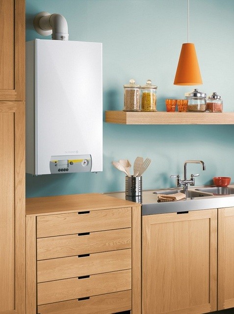 Настенные котлы могут прекрасно вписываться в интерьер даже не особо просторной квартиры