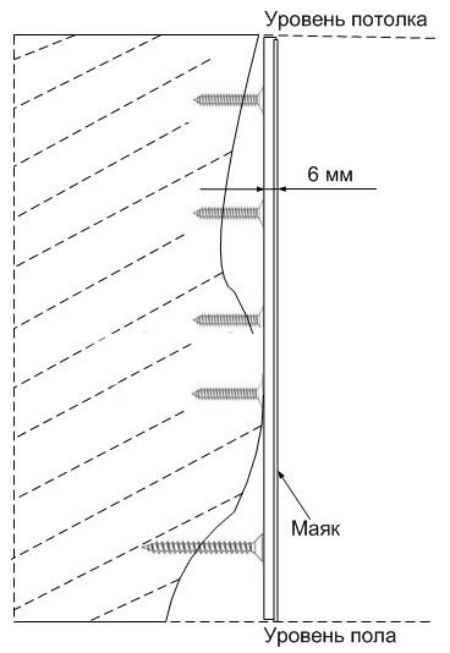 Подготовка первого маяка
