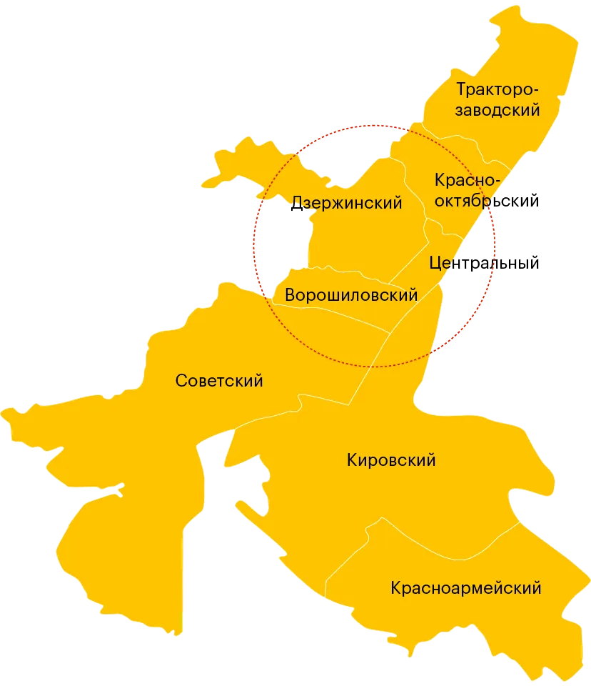 лучшие районы Волгограда для проживания